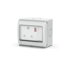 Kripal Water Proof 1G 15A Switch Socket (UKW-SSR)