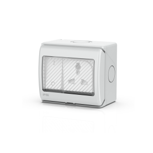 Kripal Water Proof 1G Multi Switch Socket (UKW-1GBSDS)