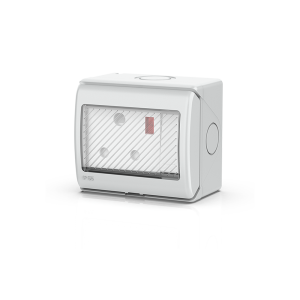 Kripal Water Proof 1G 15A Switch Socket (UKW-SSR)