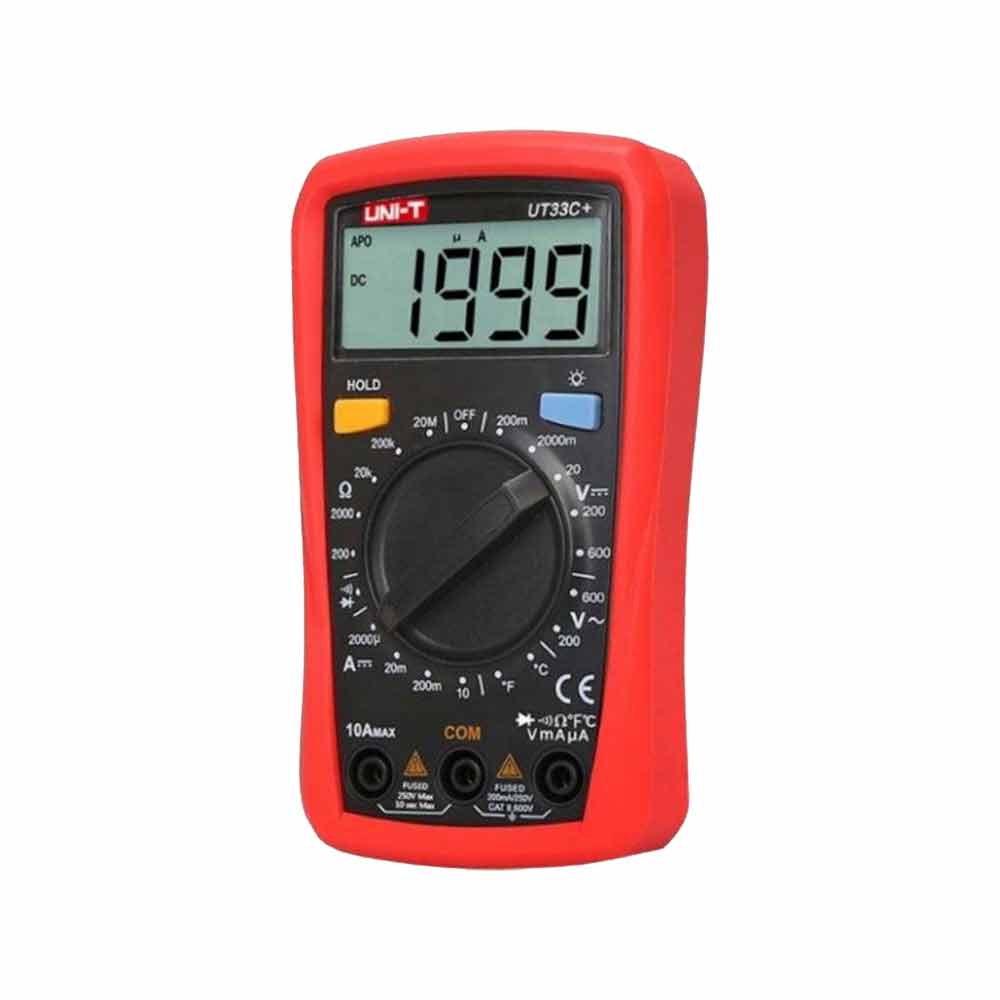 Multimeter Ut33 Uni-T UT-33C+ Palm Size Multimeters – MEW
