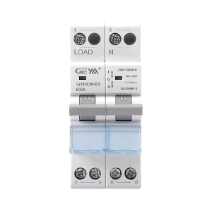 GEYA CHANGE BREAKER MODEL GYHO8 2P63A